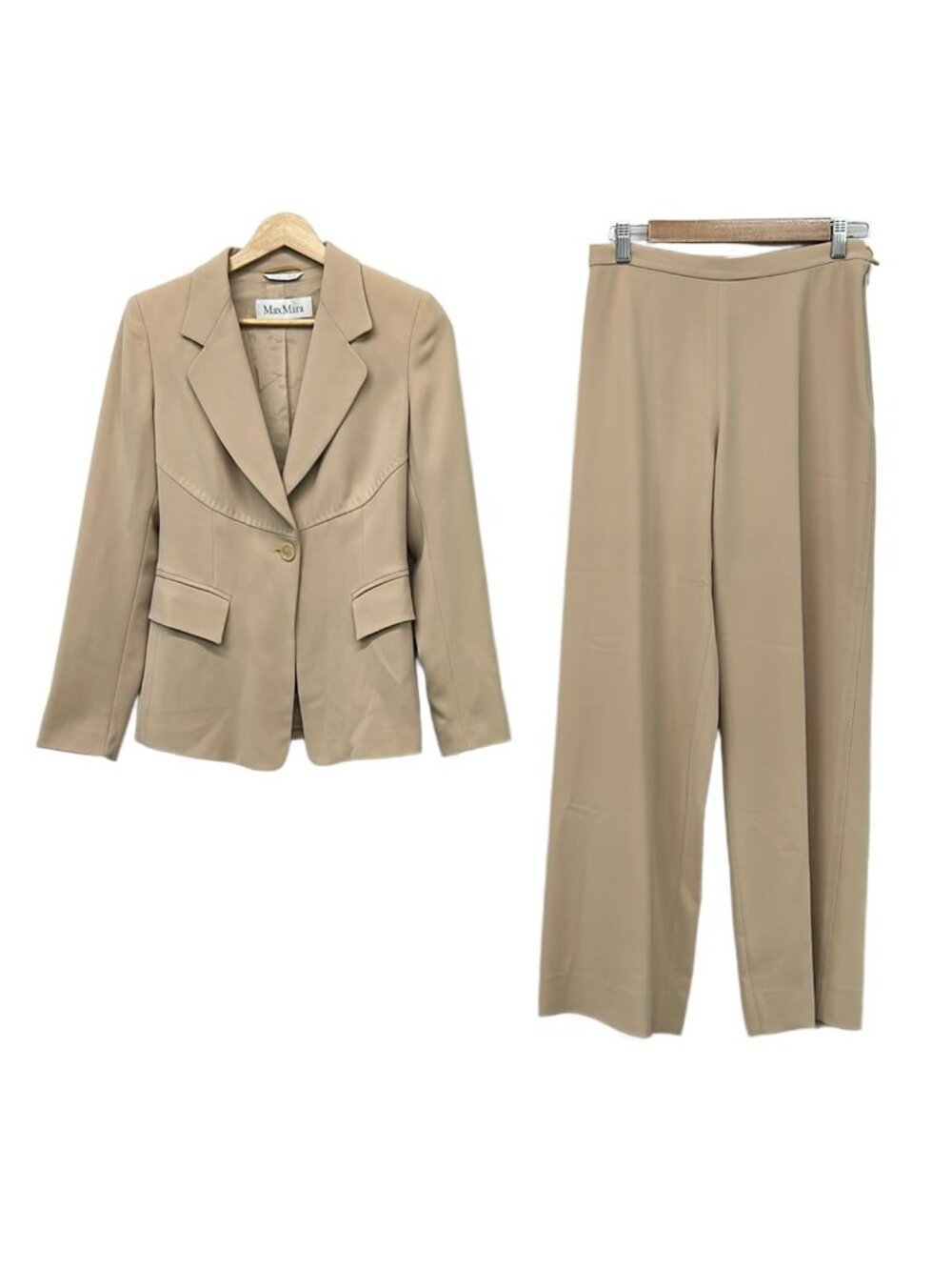 Max Mara Pants Suits Beige